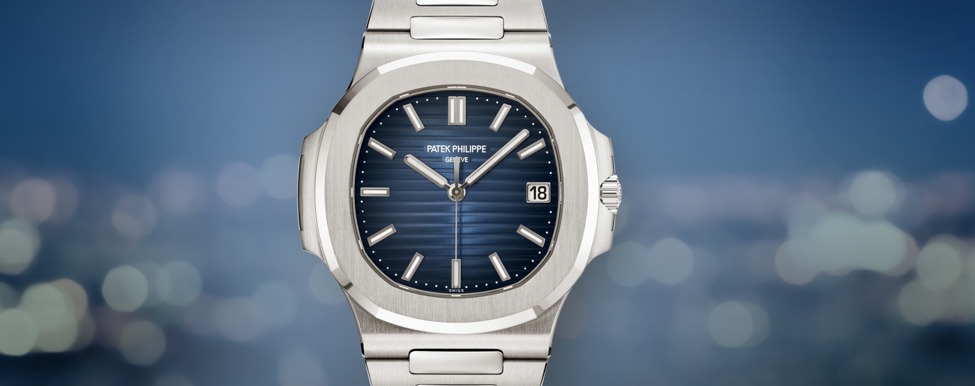 Patek Philippe Nautilus Ref G Oro Blanco