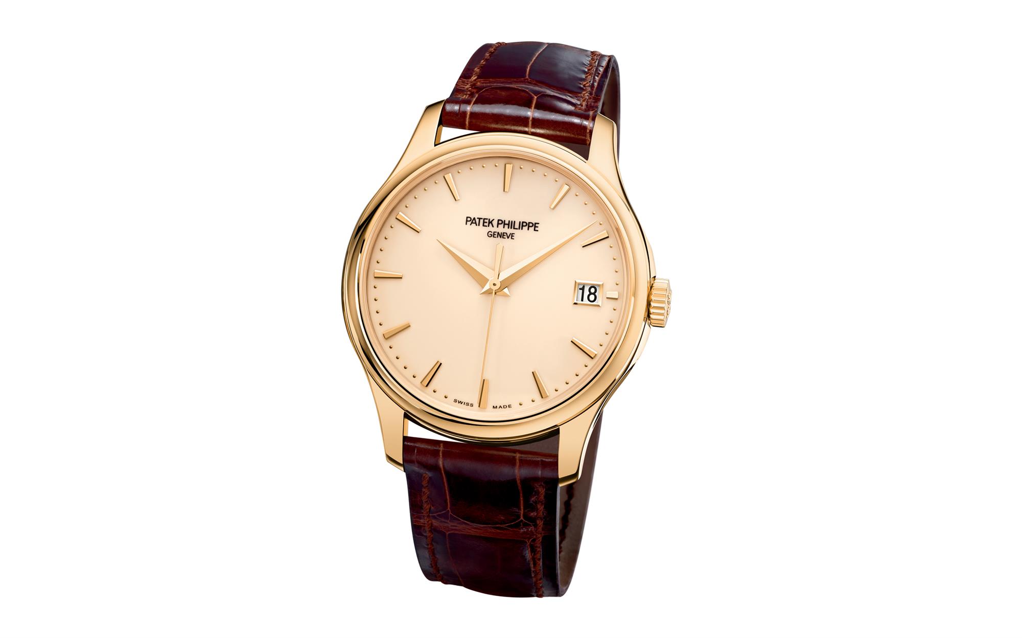 Patek Philippe Calatrava Date Rose Gold Watch 5227R 001