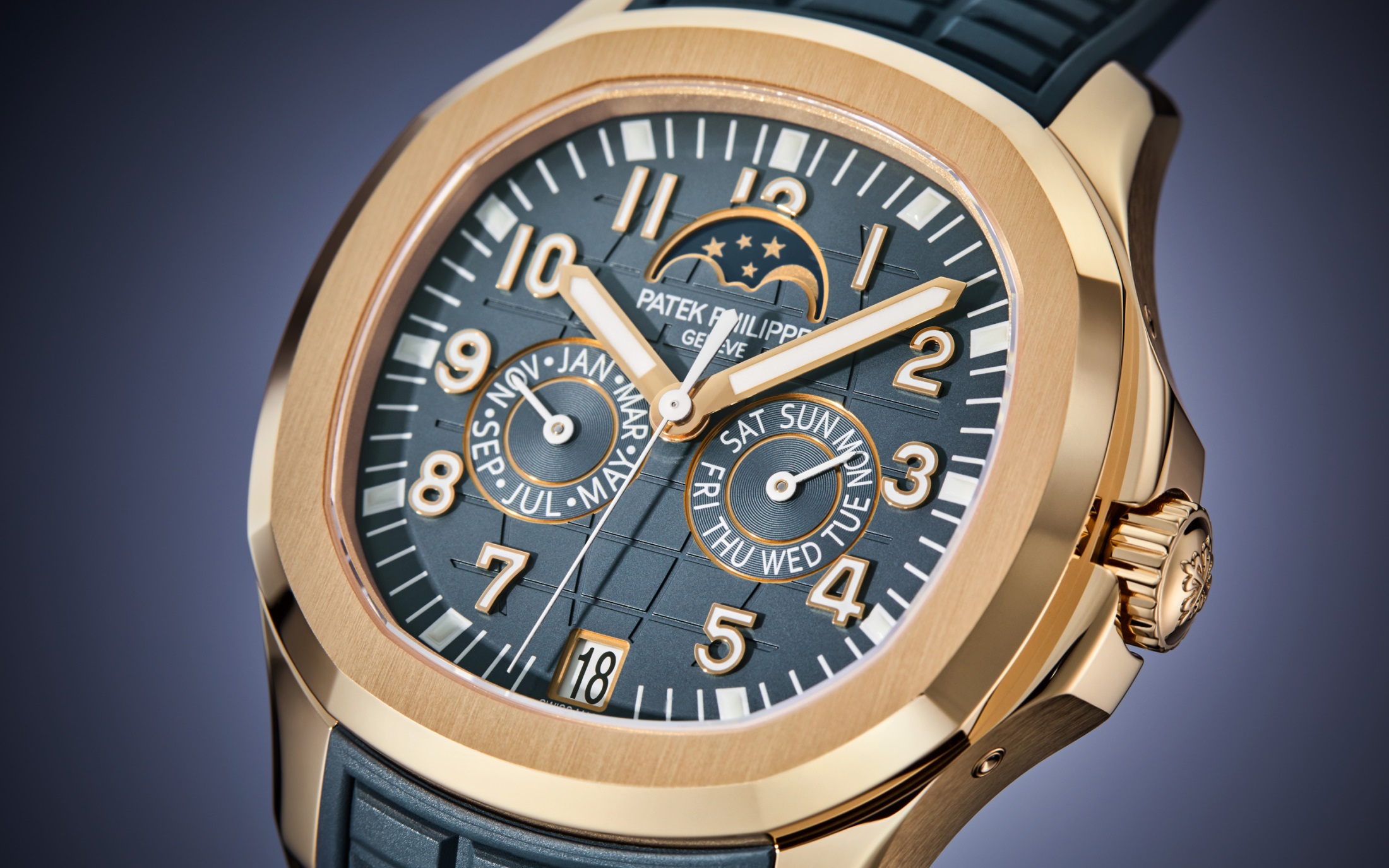 Patek Philippe Aquanaut Ref 5261R 001 Rose Gold