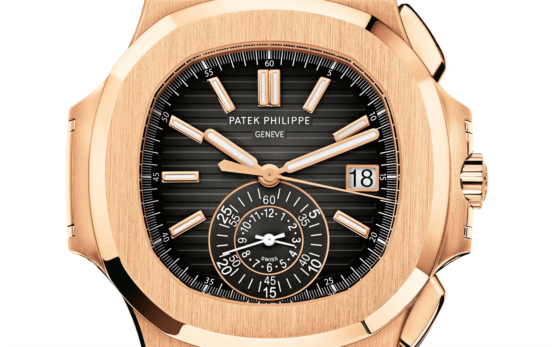 Patek Philippe Nautilus Chronograph Date Full Gold R