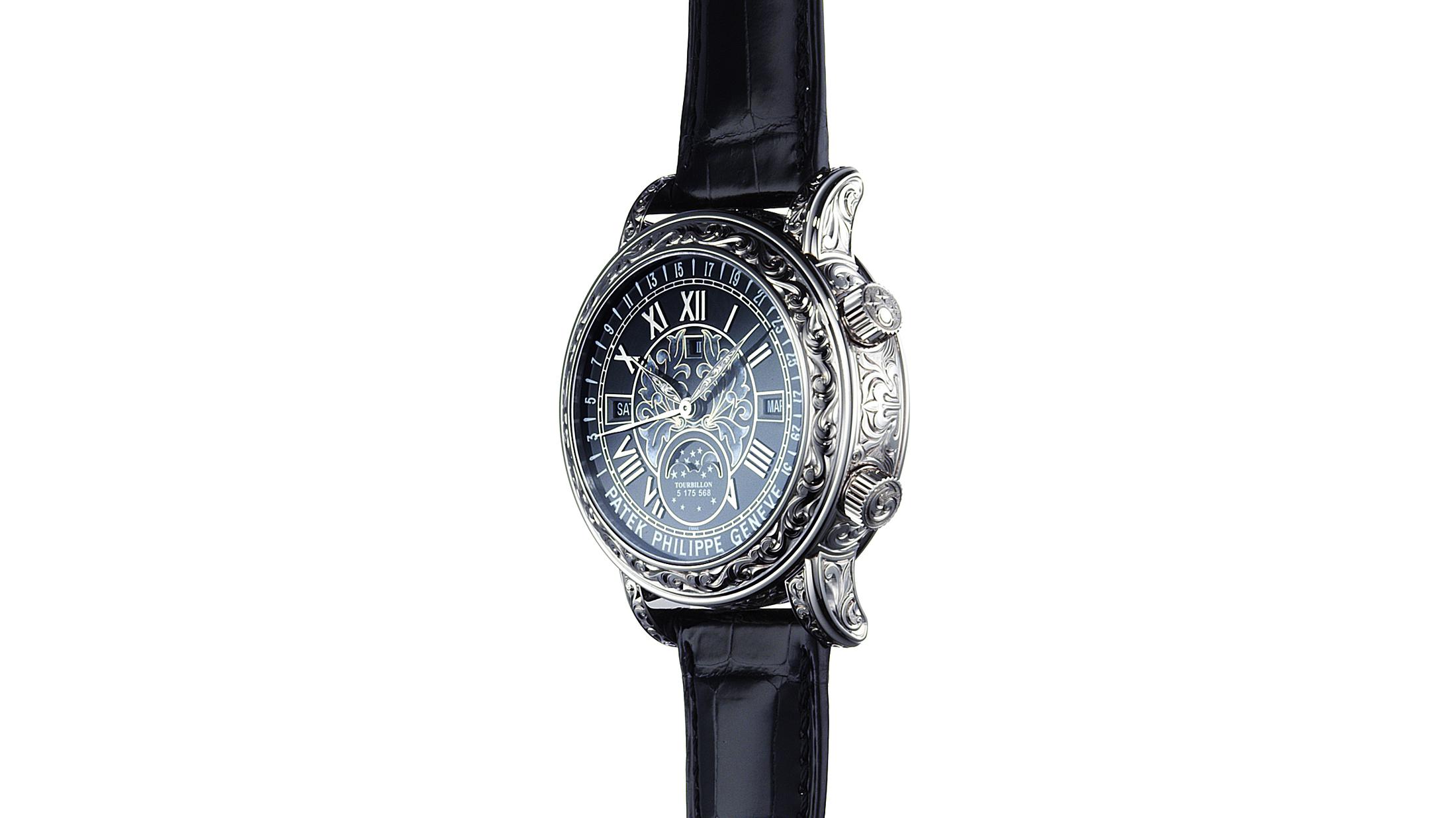 Patek Philippe Grand Complications Sky Moon Tourbillon Watch 6002g 010