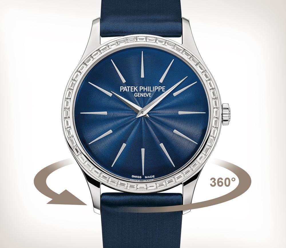 Patek Philippe Patek Philippe Calatrava 3484/3G Silver Dial Used Watches Men's
