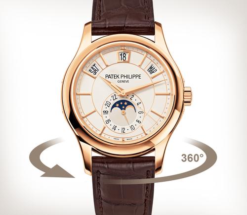 Patek Philippe Complications Rose Gold Calatrava Skeleton Men’s Watch