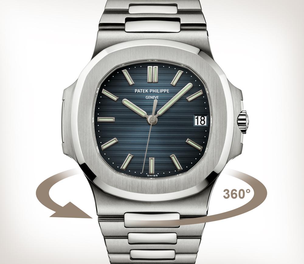 patek nautilus blue dial