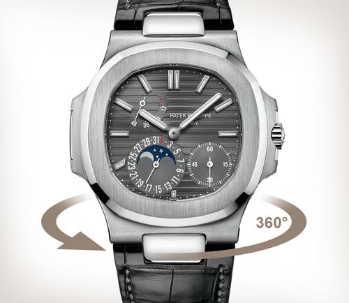 Patek Philippe Pre-Owned Nautilus Moon PhasesPatek Philippe Patek Philippe 5296G-001 Calatrava WG Automatic Roll