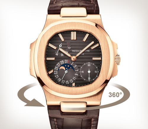 Patek Philippe Grand Complication Perpetual Calendar 5327G-001Patek Philippe 5960R-001 5960 Automatic Chronograph Automatic in Rose Gold - on Black Alligator Leather Strap with Two-tone Silvery-Gray Dial