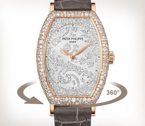 Patek Philippe White Automatic Complications 18k with Diamond