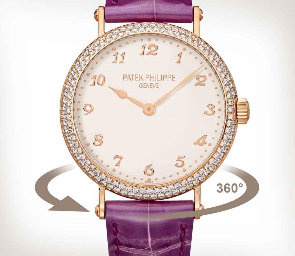 Patek Philippe Golden Ellipse Diamonds 18K (0.750) Gold Women's Watch Ref. 4831