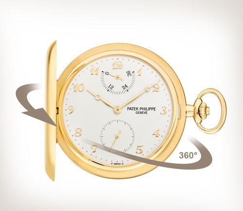 Patek Philippe Chronograph rose gold from 2013 B+P NEW PATEK SERVICE