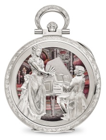 Patek Philippe Seltene Handwerkskünste Ref. 995/110G-001 Weißgold - Rückseite