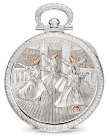 Patek Philippe Rare Handcrafts Ref. 995/111G-001 White Gold - Back