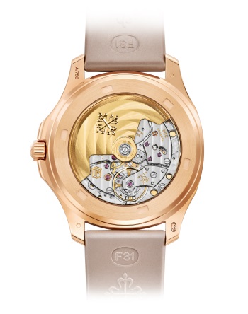 Patek Philippe Nautilus Rose Gold 40.5mm Brown Leather Strap 5980RPatek Philippe 18K Yellow Gold automatic watch