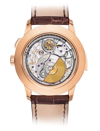 Replica Patek Philippe Complications Swiss 2824 Movement Map Dial Rose Gold Case