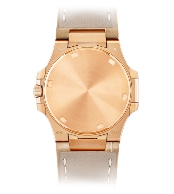Patek Philippe Nautilus Ref. 7010R-012 Rose Gold - Back