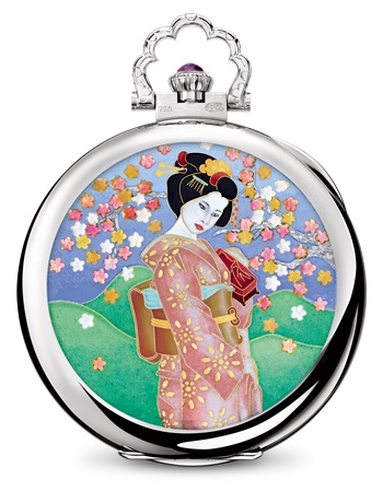Patek Philippe Seltene Handwerkskünste Ref. 982/140G-001 Weißgold - Rückseite