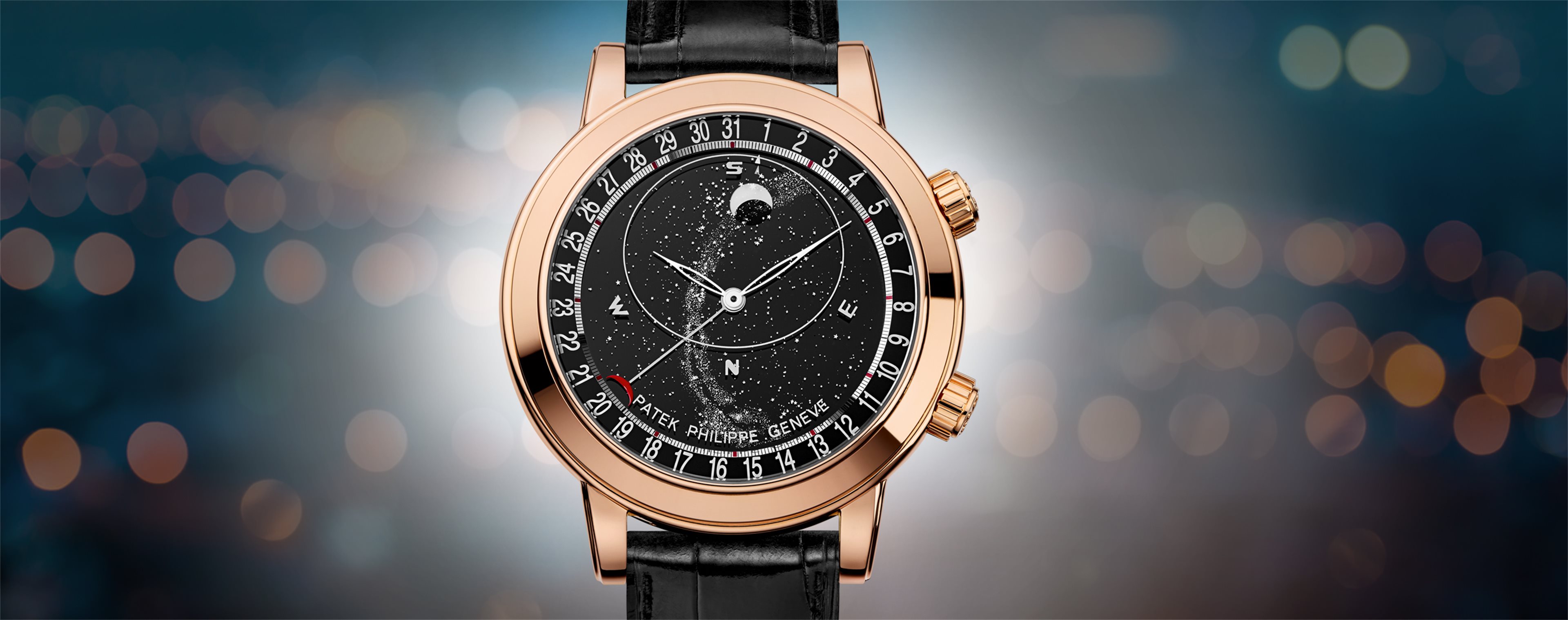 Patek Philippe Chronograph rose gold from 2013 B+P NEW PATEK SERVICE