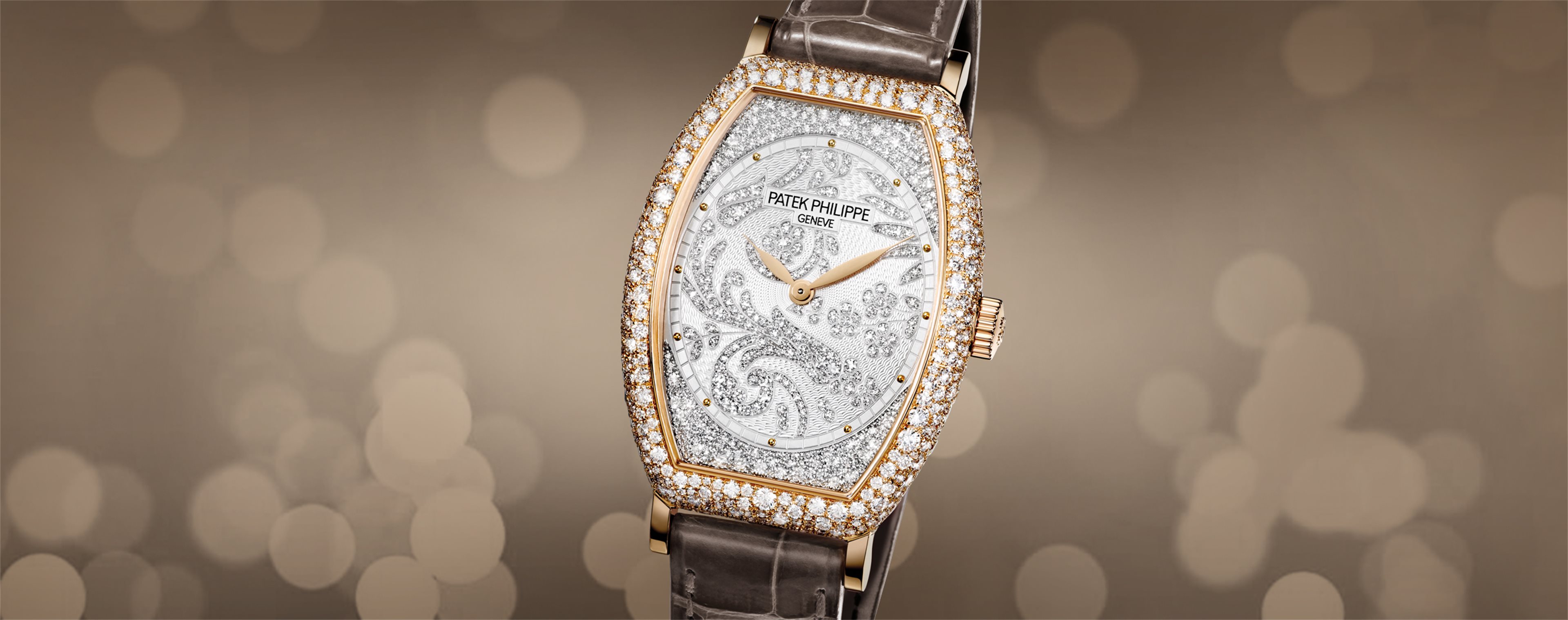 Patek Philippe Complications World Time White Gold Ladies Watch