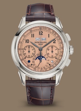 Patek Philippe Grand Complications Blue 5370P Split Seconds Blue Dial Enamel