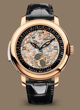 Patek Philippe Grand Complications Moon Phases Rose Gold Men's Watch 5496R-001Patek Philippe Twenty-4 18K White Gold Mother of Pearl Dial with Original Diamonds 4914G