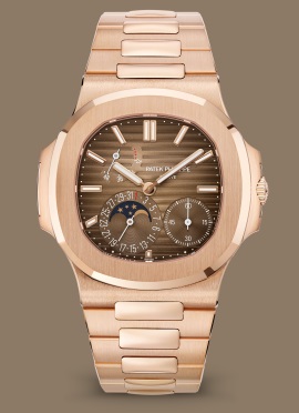 Patek Philippe Nautilus كود 5712/1R-001 الذهب الوردي