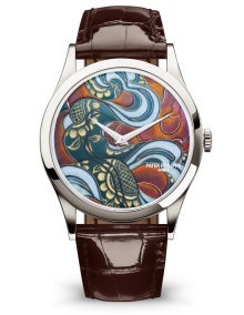 Patek Philippe Rare Handcrafts Ref. 5077P-103 Platinum - Face