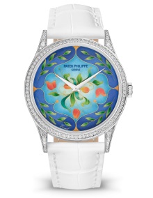 Patek Philippe Seltene Handwerkskünste Ref. 5077/100G-038 Weißgold - Zifferblatt