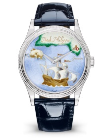 Patek Philippe Rare Handcrafts Ref. 5177G-012 White Gold - Face