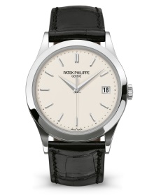 Patek Philippe Calatrava Ref. 5296G-010 White Gold - Face