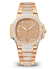 Patek Philippe Nautilus Ref. 7014/1R-001 Rose Gold - Face