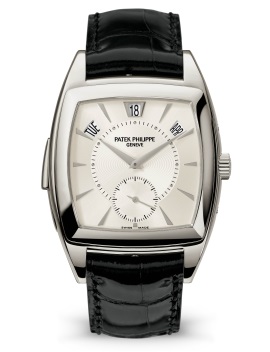 <strong>Ref. 5033P</strong> (2007)<br />The first Annual Calendar with a minute repeater Grand Complication