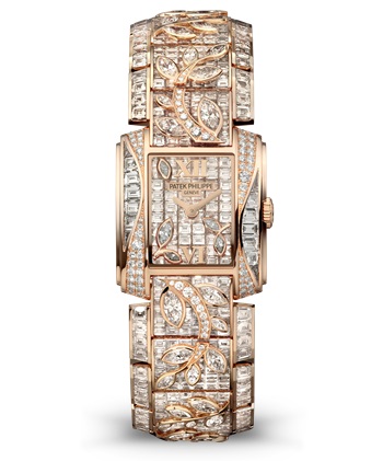 Patek Philippe Редкие ремесла Мод. 4909/101R-001 Розовое золото - ВИД СПЕРЕДИ