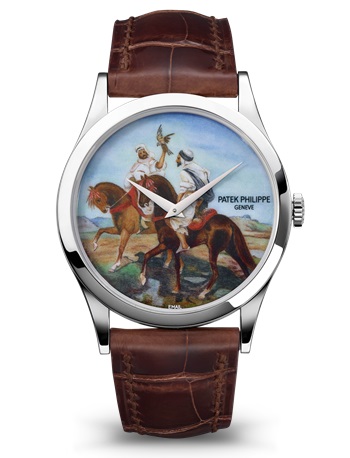 Patek Philippe Rare Handcrafts Ref. 5077P-091 Platinum - Face