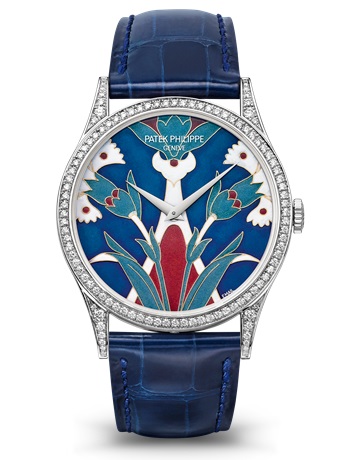 Patek Philippe Haut Artisanat Réf. 5077/100G-018 Or gris - Recto