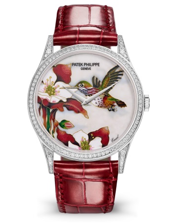 Patek Philippe Rare Handcrafts Ref. 5077/100G-033 White Gold - Face