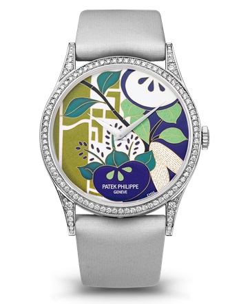 Patek Philippe Rare Handcrafts Ref. 5077/100P-021 Platinum - Face
