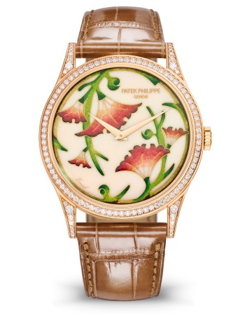 Patek Philippe Редкие ремесла Мод. 5077/100R-039 Розовое золото - ВИД СПЕРЕДИ