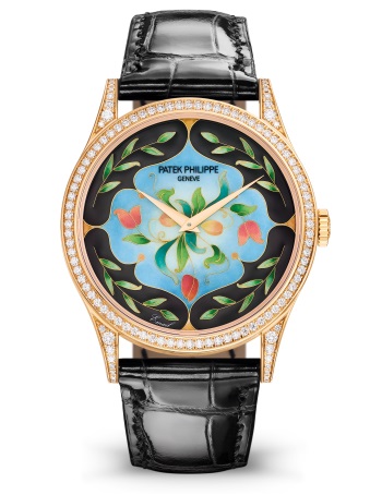 Patek Philippe Rare Handcrafts Ref. 5077/100R-045 Rose Gold - Face