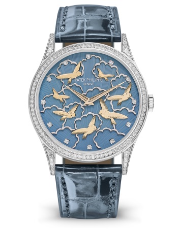 Patek Philippe Oficios artesanales Ref. 5077/101G-010 Oro blanco - Anverso