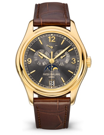 Patek Philippe Annual Calendar Chronograph 5960R-001 Rose Gold with Brown Leather