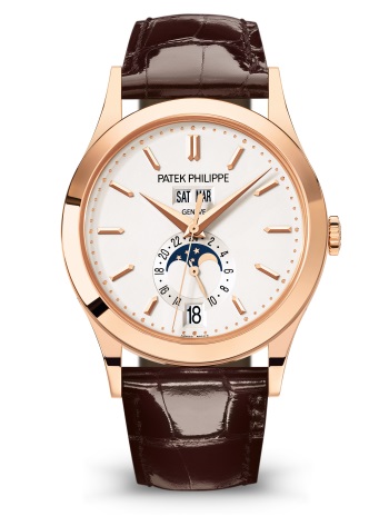 Patek philippe 2025 annual calendar moonphase