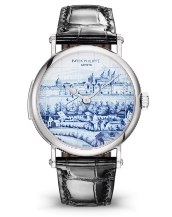 Patek Philippe 希少なハンドクラフト Ref. 5538G-013 ホワイトゴールド - 表側