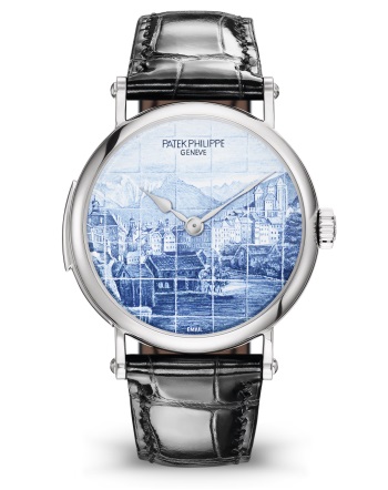 Patek Philippe Rare Handcrafts Ref. 5538G-015 White Gold - Face