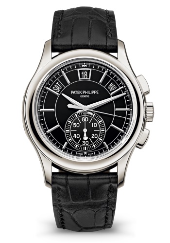 Patek Philippe | Complications Black-Gray Dial Platinum Chronograph ...