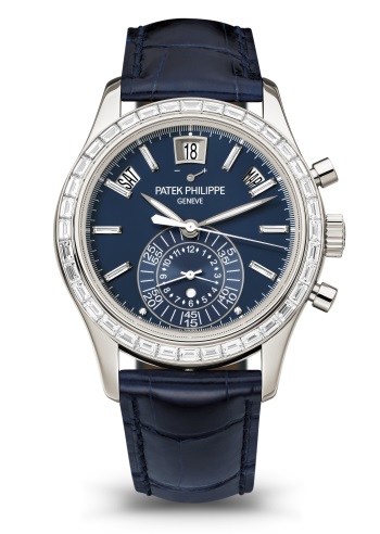 Patek Philippe Aquanaut Chronograph White Gold Case Blue Dial (New Full Set)