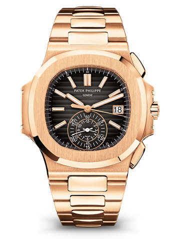 Patek Philippe Nautilus Rose Gold/ Black Gradient Dial (Ref#5980/1R-001)