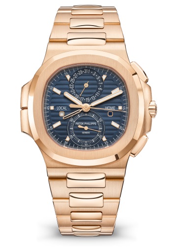 Patek Philippe Nautilus Travel Time Chronograph 5990/1A Watch In Steel ...