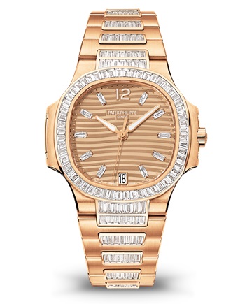 Patek Philippe Diamond Bezel Calatrava With 18K Rose Gold 7120RPatek Philippe 40th Anniversary Nautilus 40th Anniversary 5976/1G