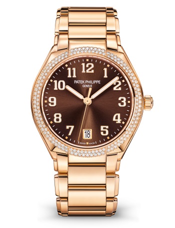 Patek Philippe Twenty 4 Automatic Rose Gold Brown Dial 7300