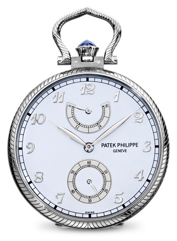 Patek Philippe 稀世工艺 Ref. 982/132G-001 白金款式 - 正面