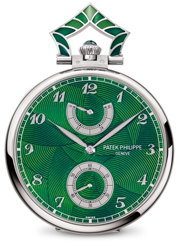 Patek Philippe 稀世工艺 Ref. 982/161G-001 白金款式 - 正面